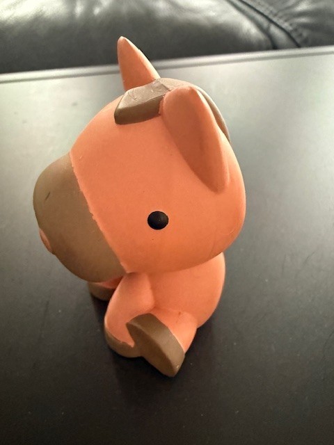 Learning Resources Peekaboo Learning Farm Animal Figure Brown Horse Pony Toy