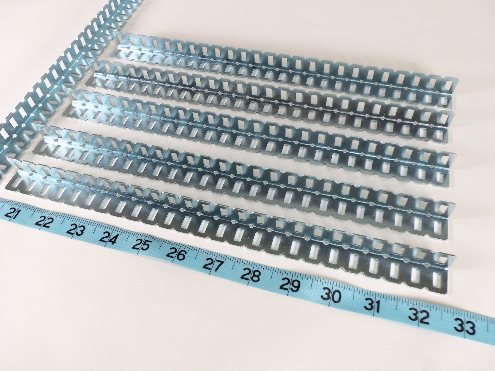 VEX Robotics EXP V5 Steel 1x1x25 Angle Lot of 5 Pieces