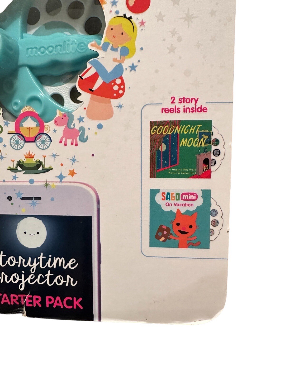 Moonlite Storybook Movie Projector Starter Pack Goodnight Moon & Sago Mini Reels