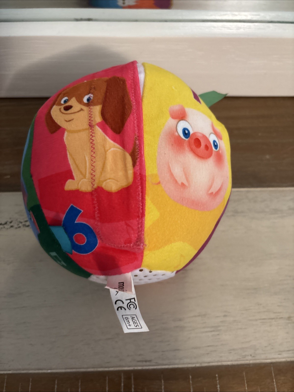 Move2Play Multicolored Ball Infant Toy Monkey