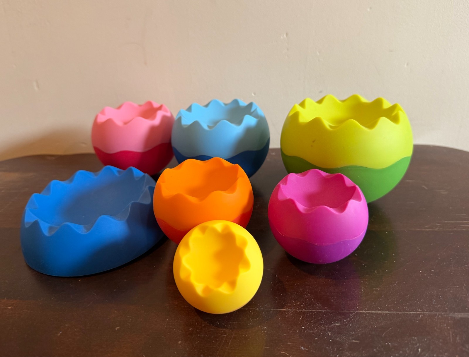Fat Brain Tobbles Balancing Stacking Tower Toy for 6 months and up