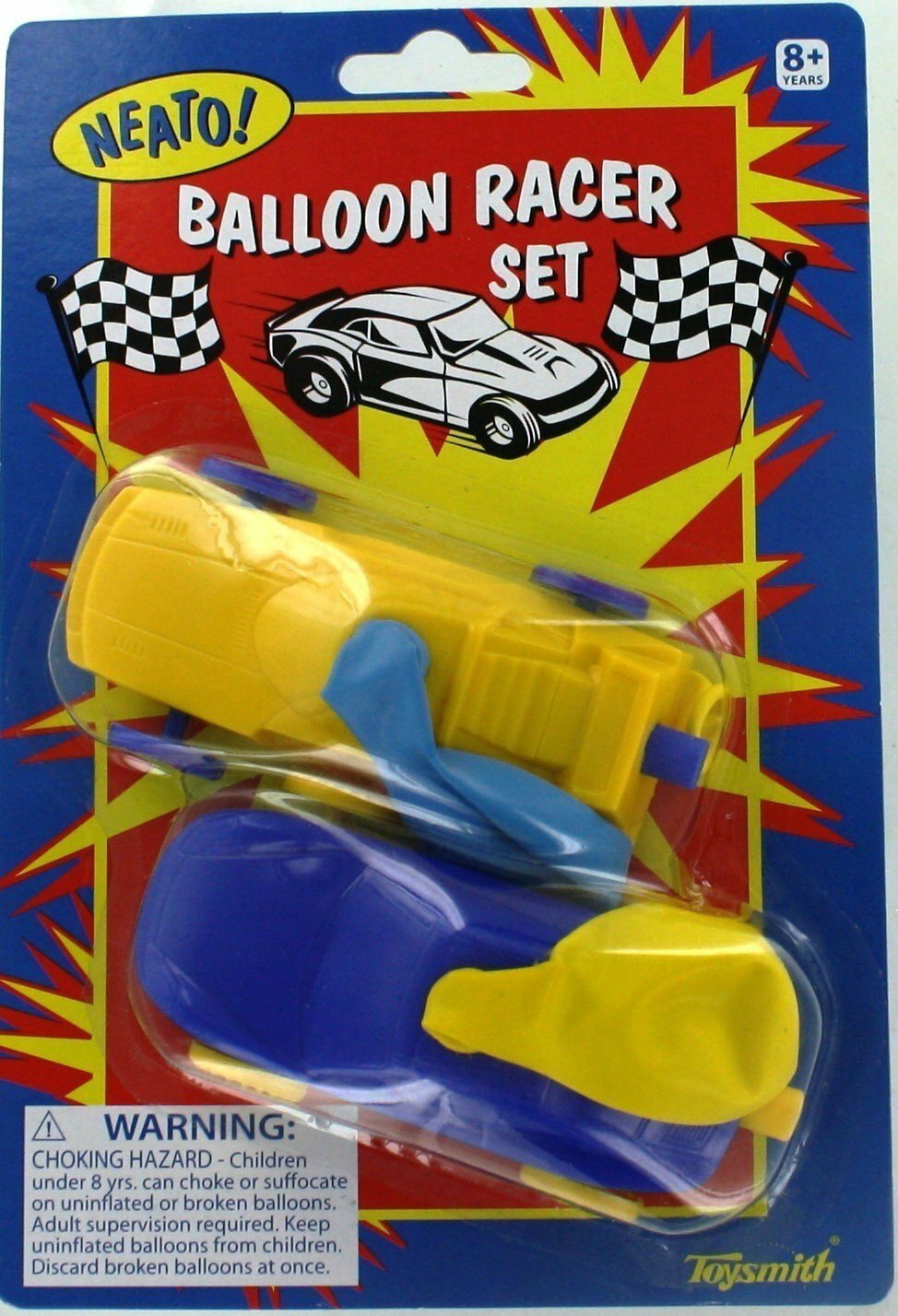 Air Powered Balloon Racer Cars – Pack of 5 Sets 10 Cars Physics Experiment
