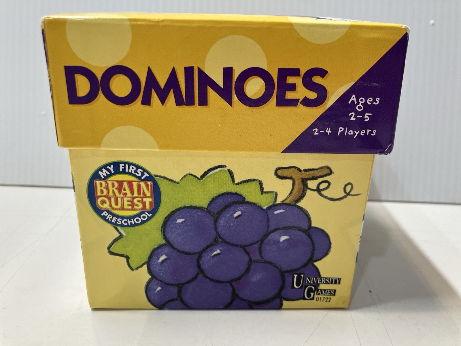 My First Brain Quest Preschool Fruit Dominoes Educational No Instructions