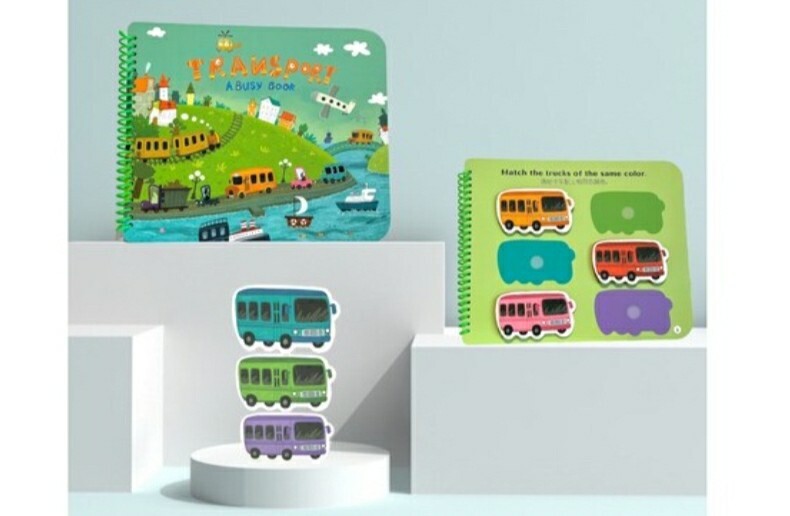 Animals And Transport Busy Books Keeprae Educational Fun Activities Develop Cord