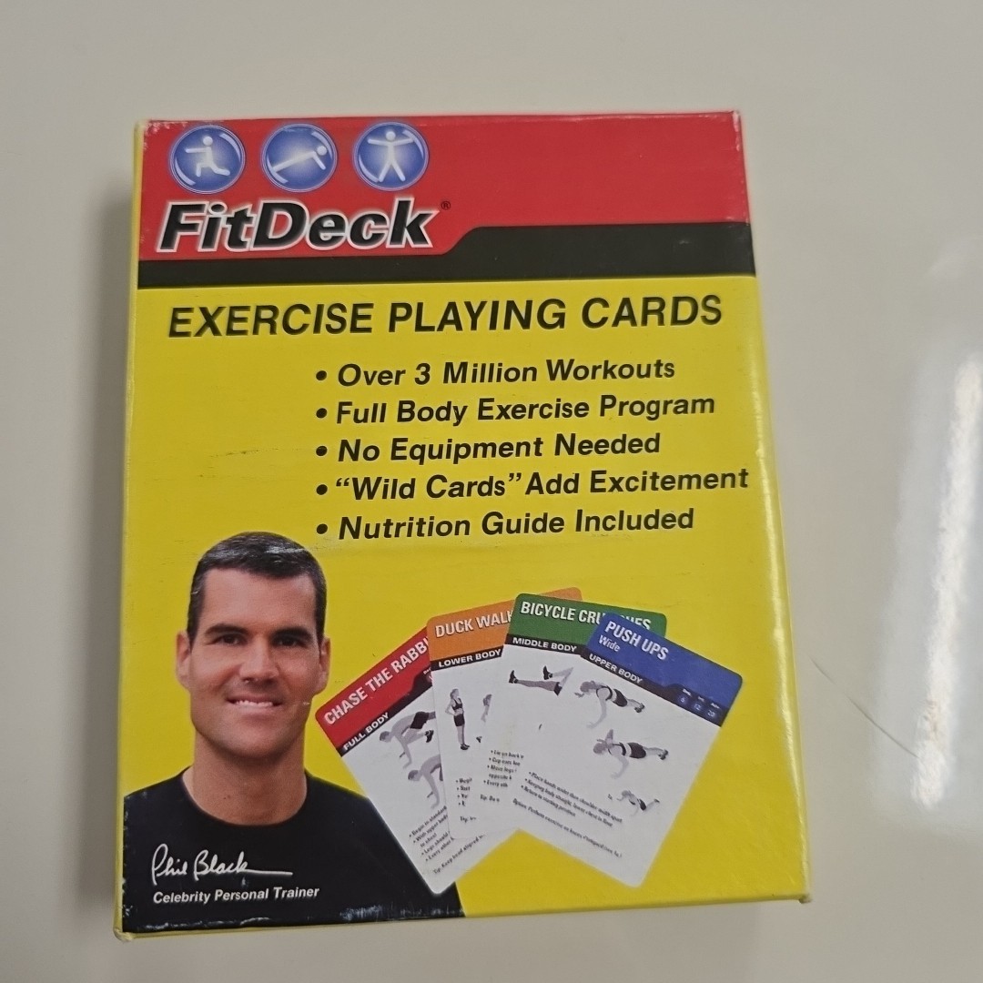 FitDeck Jr. Exercise Playing Cards