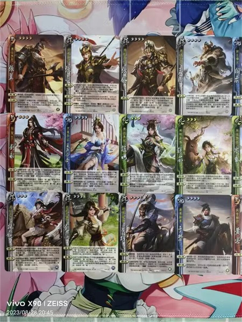 Sanguosha San Guo Sha Expansion Cards Toys 三国杀将星归汉 零十 武将皮肤卡 01/03/04/06/08/10
