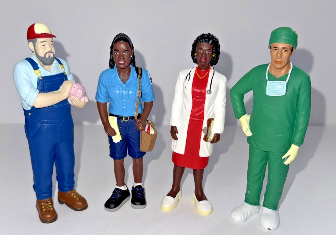 4 Lakeshore Learning Figures People/Adults/Professionals Careers