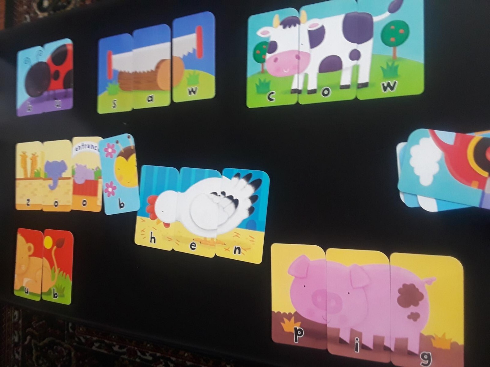 Flash Cards for Toddlers Kids Learning Words Reading Games for Preschool Pre-K