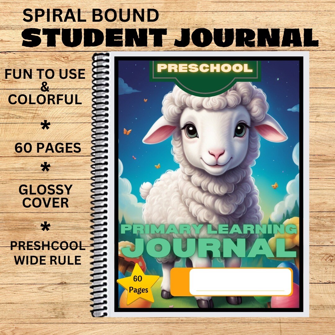 Set of 10 – Preschool Story Journals – Student Journal #PS4
