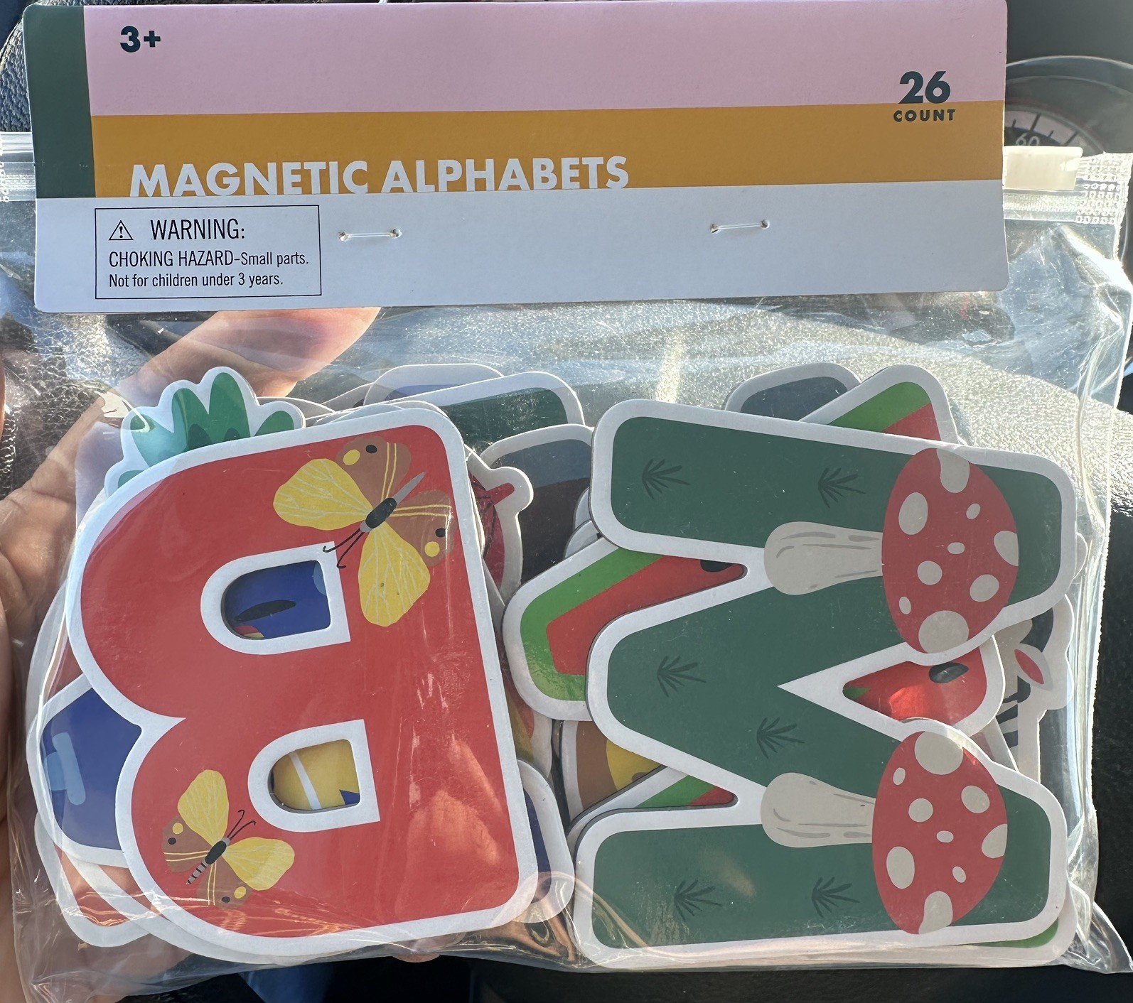 NEW TARGET Learn & Play 26 Magnetic Letters school teacher Alphabet Kids kinder