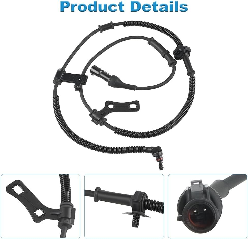 4 Pcs ABS Wheel Speed Sensor Compatible with Ford Explorer Mercury Mountaineer