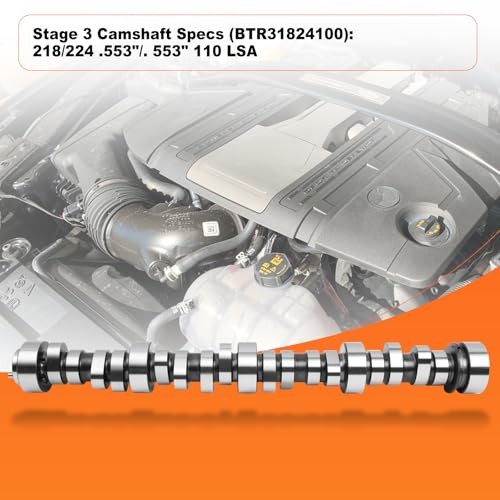 Engine Camshaft Stage 3 Truck Camshaft Compatible with Chevrolet Silverado 1500