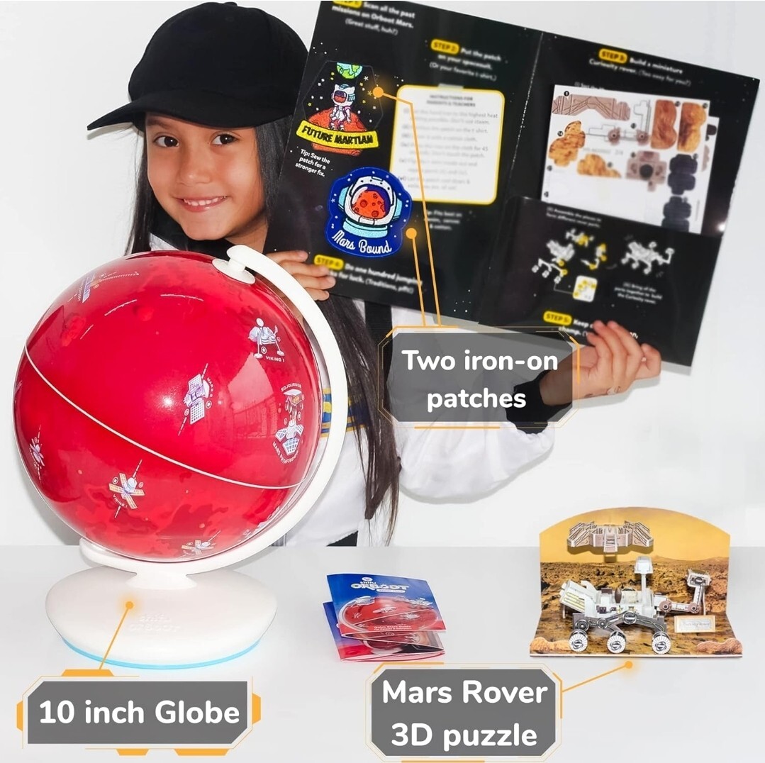 Educational – Shifu Orboot Mars [App Based] Interactive AR Globe for Planet Mars