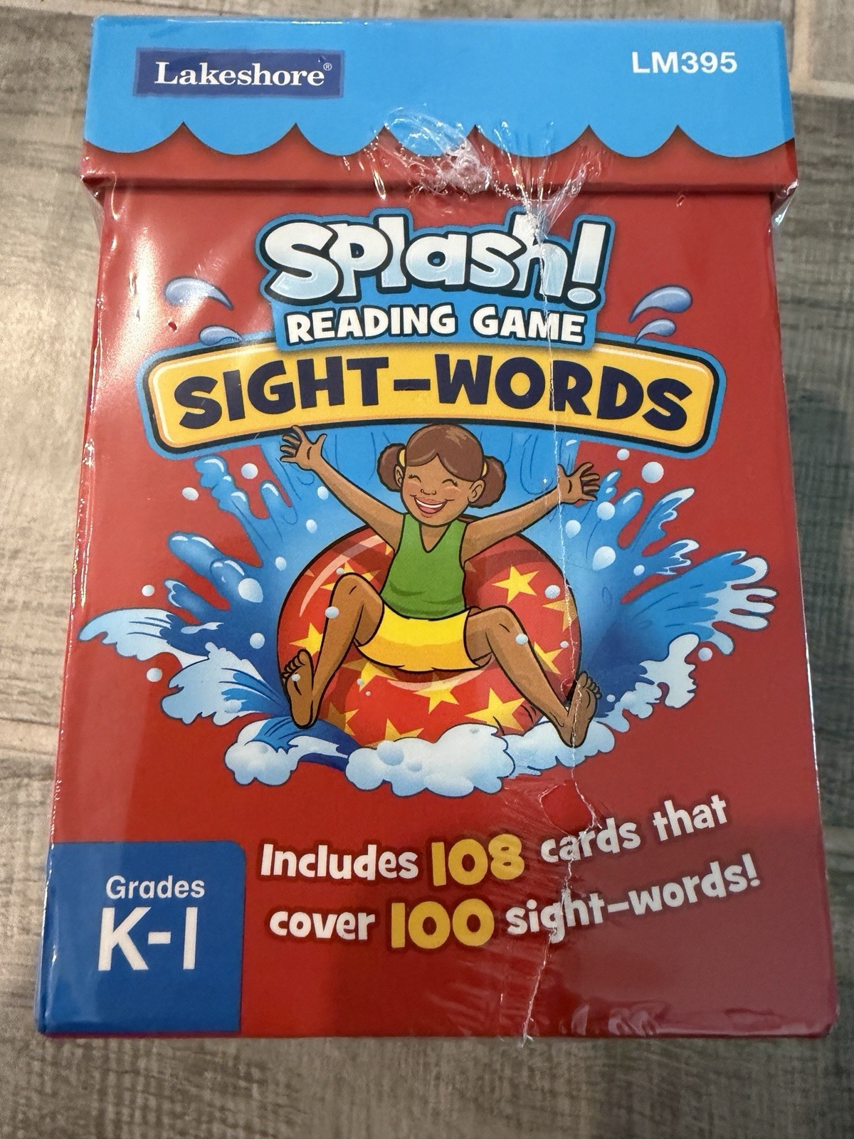 Lakeshore Splash Reading Game Sight-words K-1 Educational New Sealed