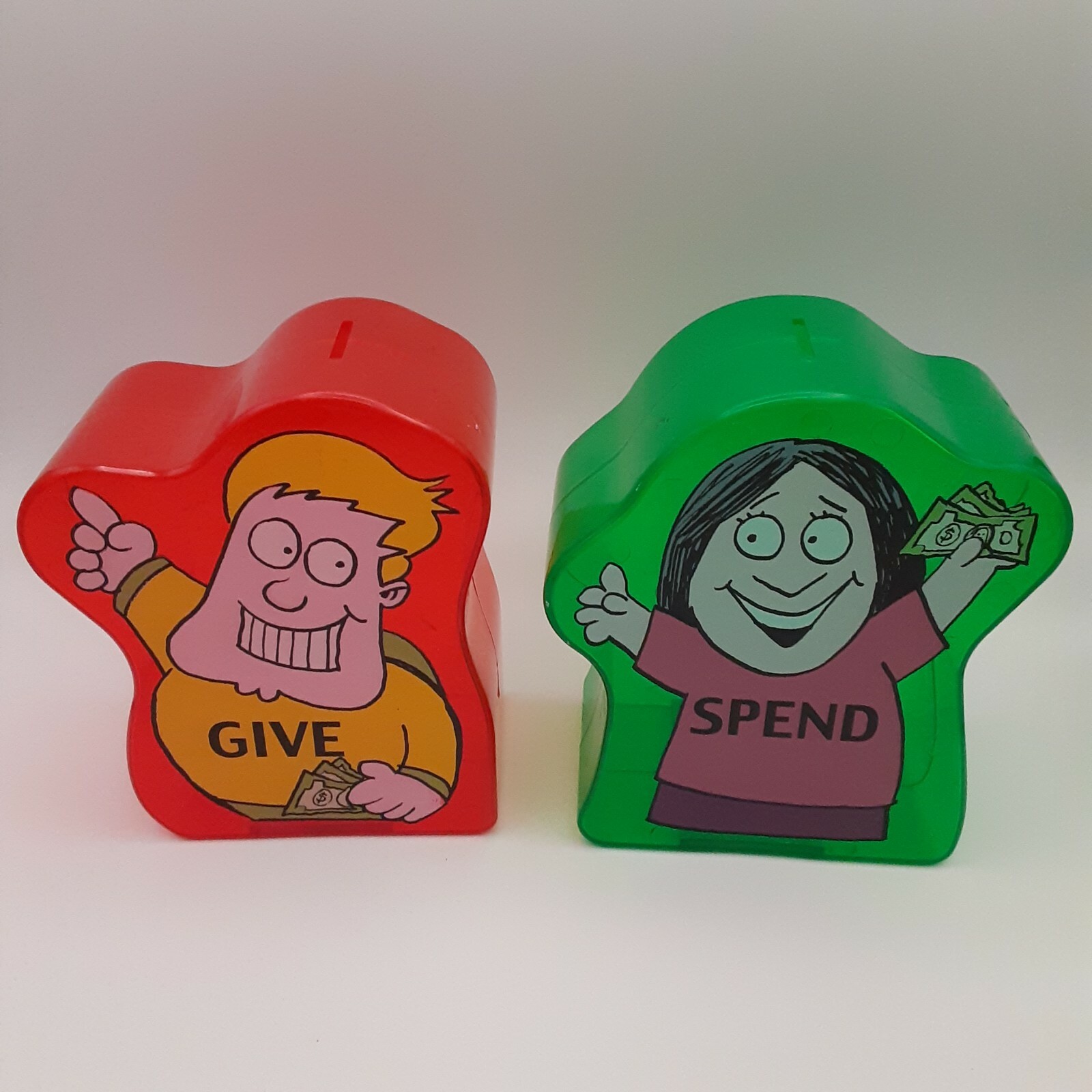 Dave Ramsey Juniors Adventures Coin Banks Children Life Lessons Give Spend Set 2