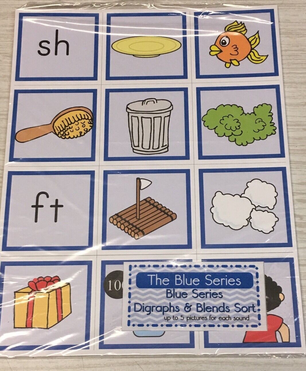 Custom bundle- The Blue Series – Picture Sound Bundle – Montessori