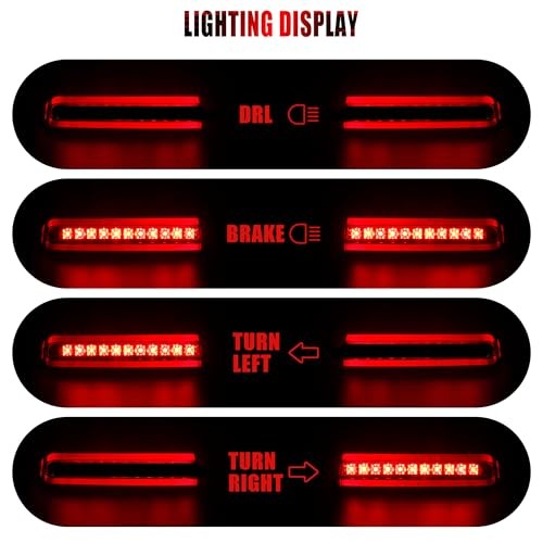 LED Saddlebag Tail Light Compatible With CVO Road Street Glide 2023-2025, Side