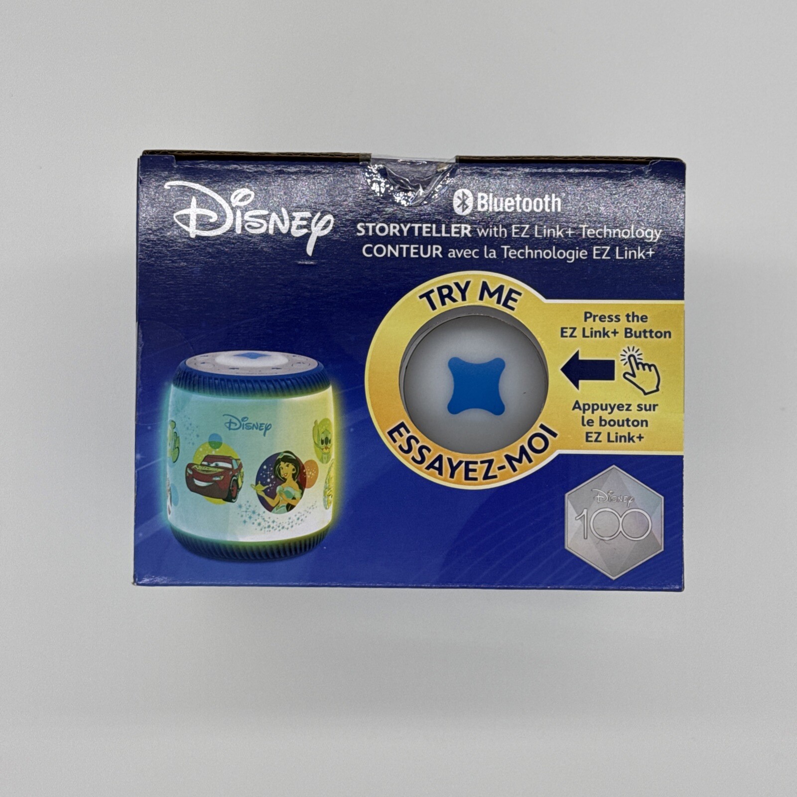 eKids Disney Bluetooth Storyteller – With EZ Link, Night Light, Bedtime Stories