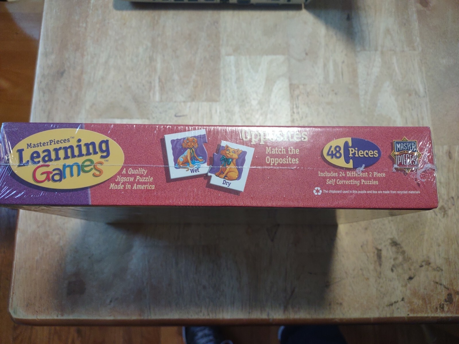MasterPeices Learning Games Opposites for Ages 3 to 7 New