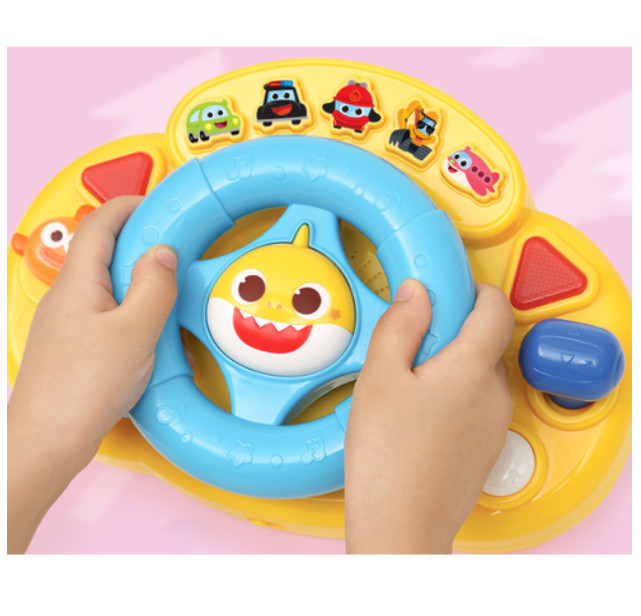 Pinkfong Baby Shark’s First Driving Game Kid Play Toy With Nursery Songs