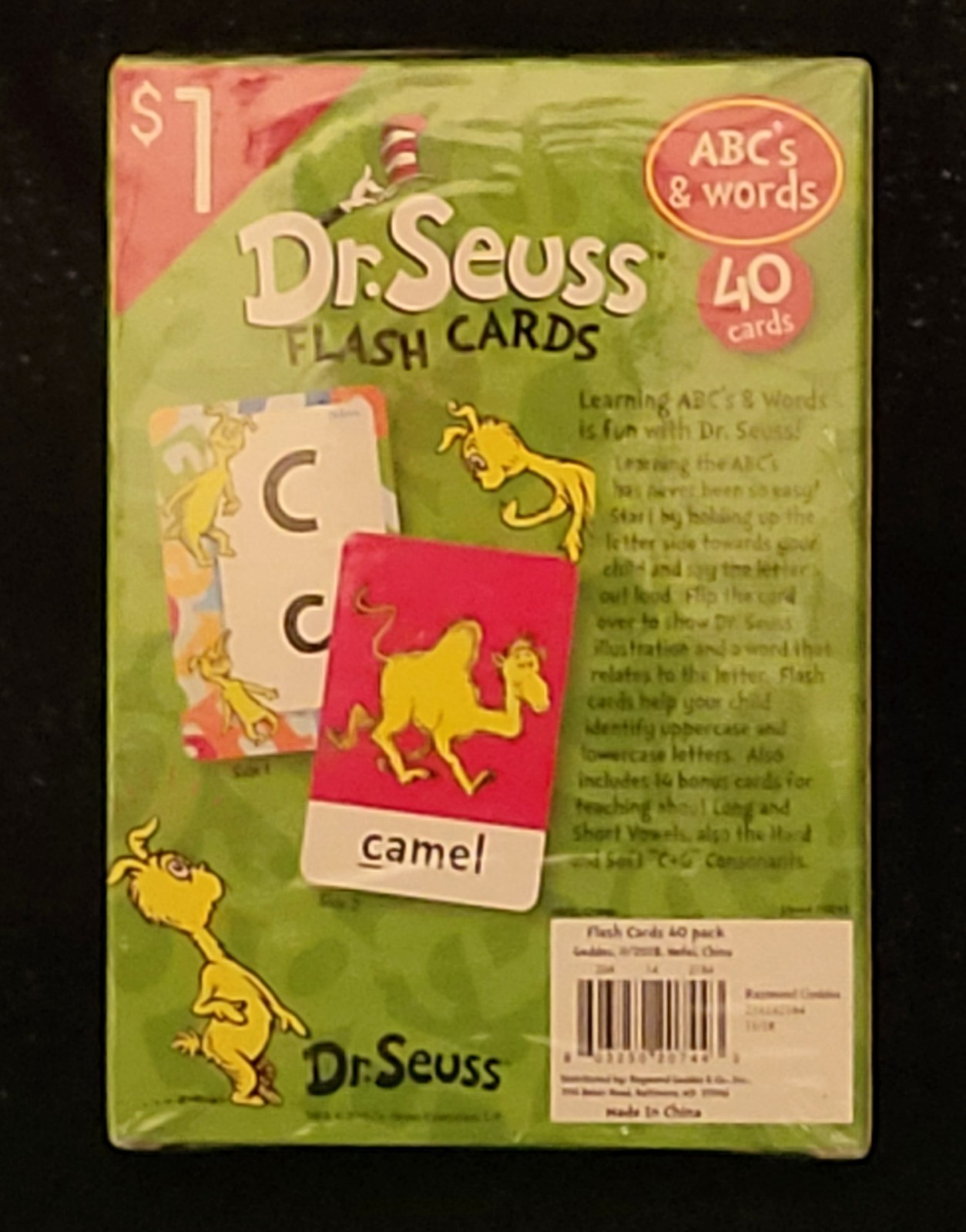 Dr. Seuss Flash Cards – ABC’s & Words Brand New!