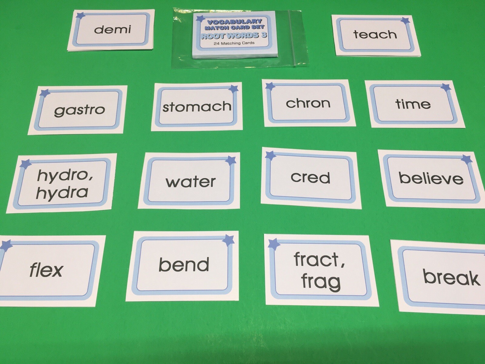 Root Words 3 – Learning Flash Cards For Kids – Educational
