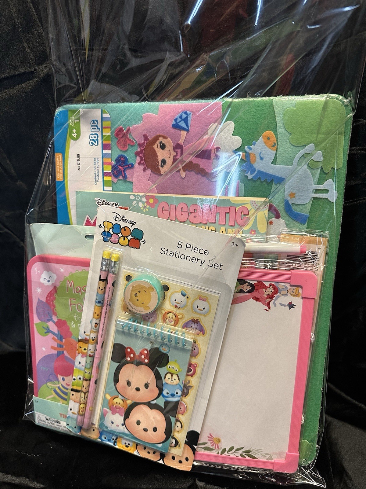 New 5 Piece Bag Of Young Girls Activity Sets