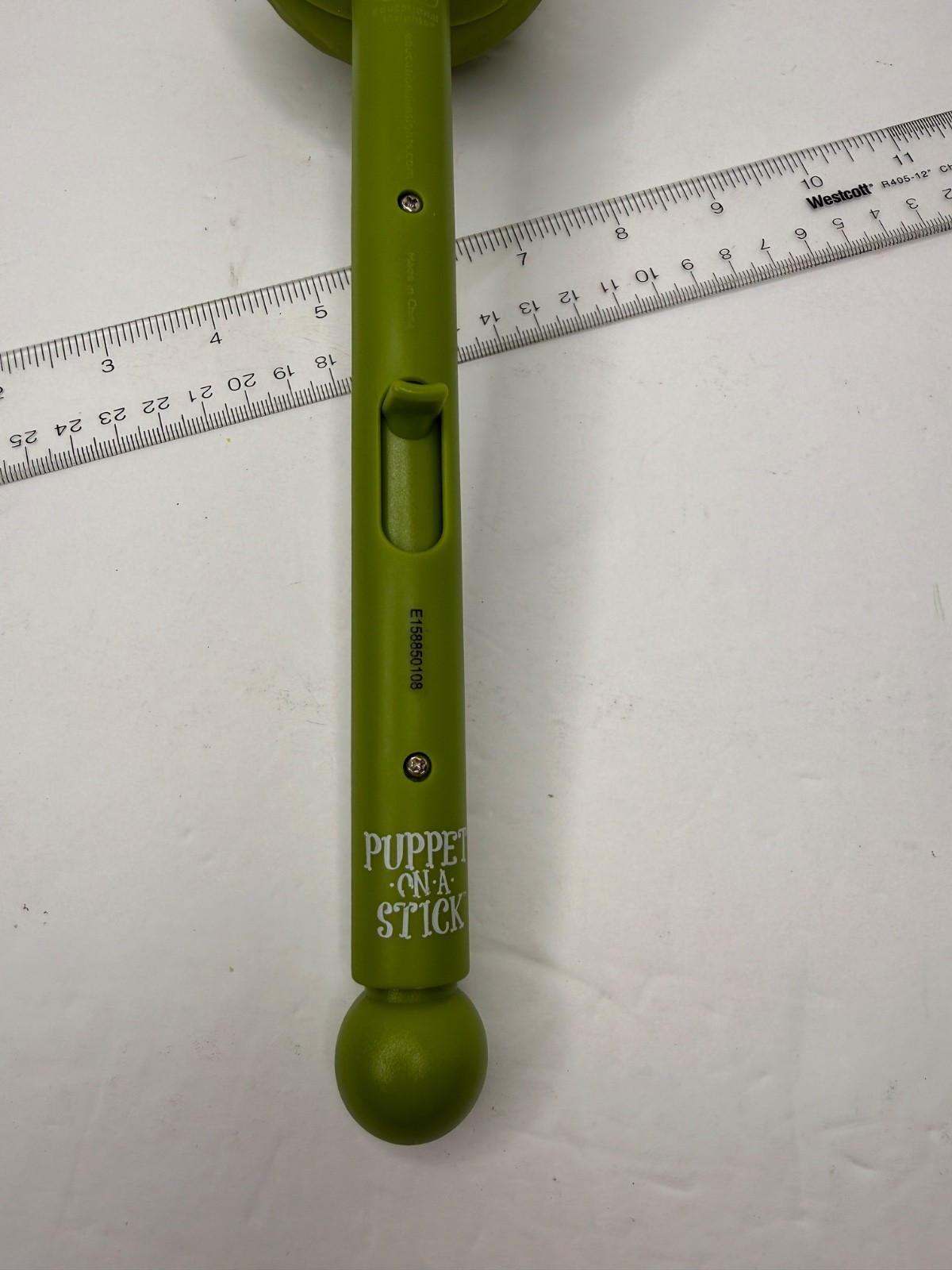 Educational Insights Kai The Frog Puppet on a Stick Green 12.5″ Creative Toy
