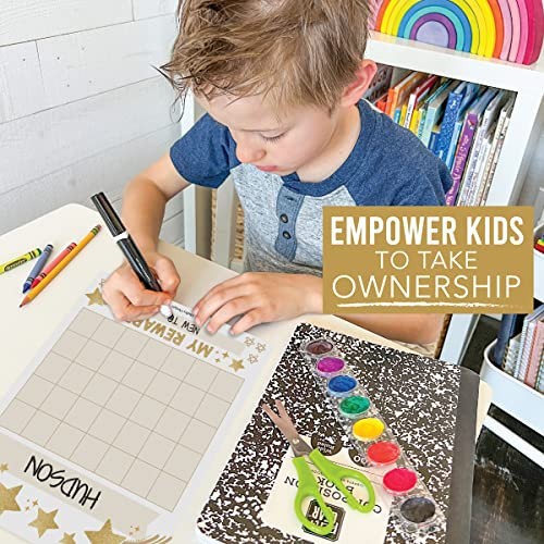 Sticker Chart for Kids Behavior at Home & Classroom – 25 Reward Chart for Kids