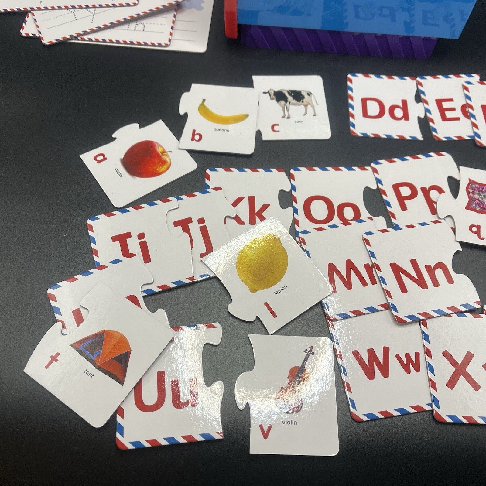 Learning Resources Alphabet Mailbox ABC Letter Puzzles Tracing Writing Preschool