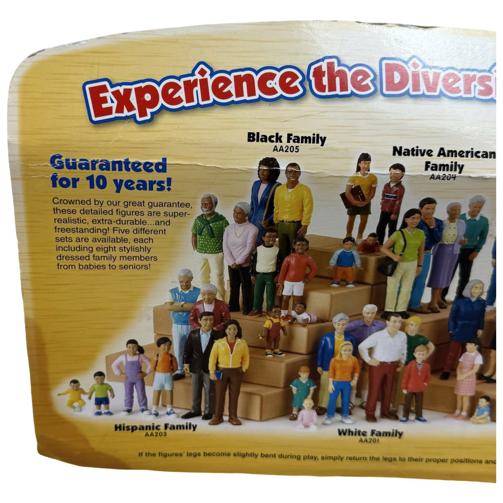 Lakeshore Block Play People Differing Abilities 6 Freestanding Figures