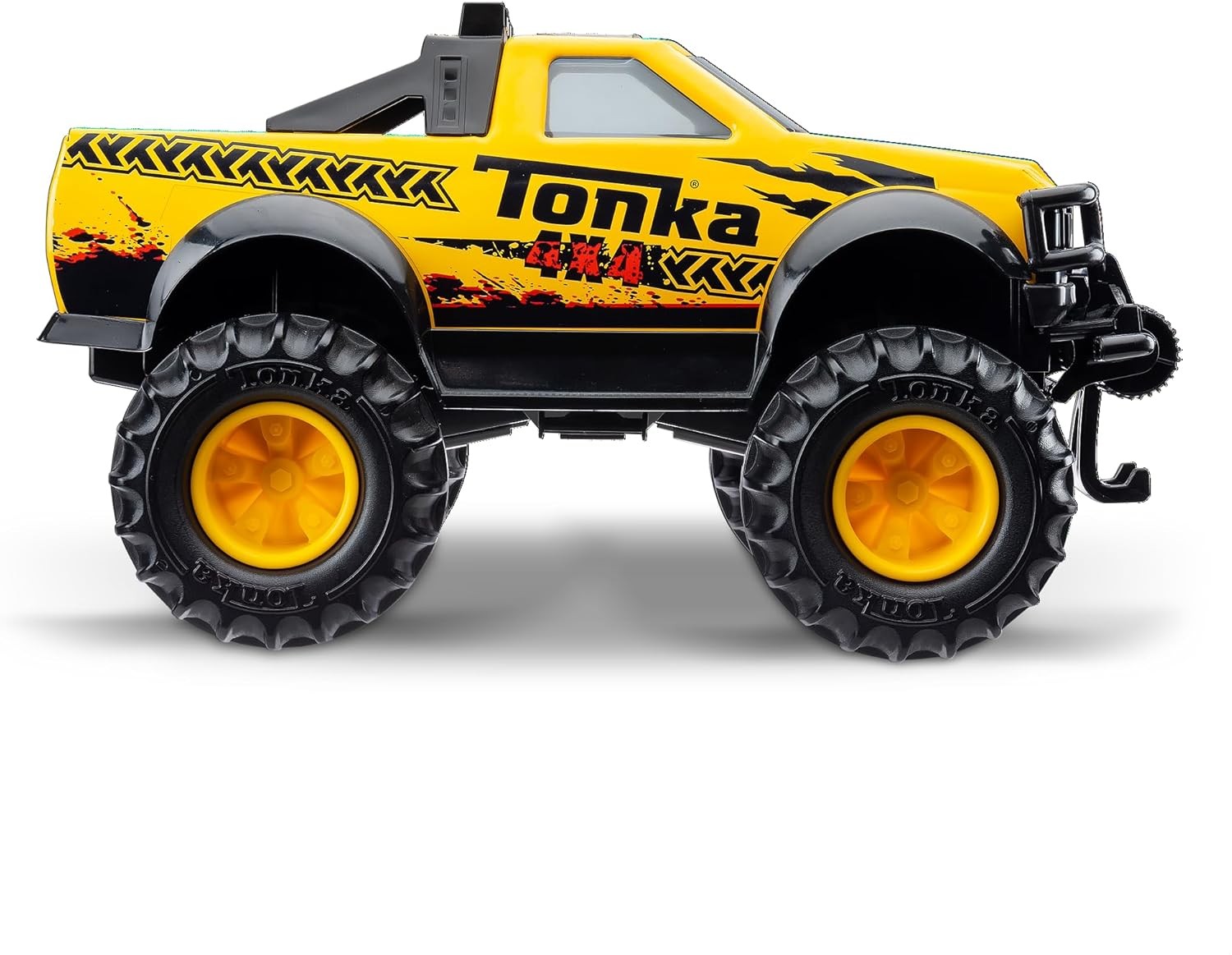 Tonka Steel Classics 4X4 Pickup Truck – Made with Steel & Sturdy Plastic, Yellow