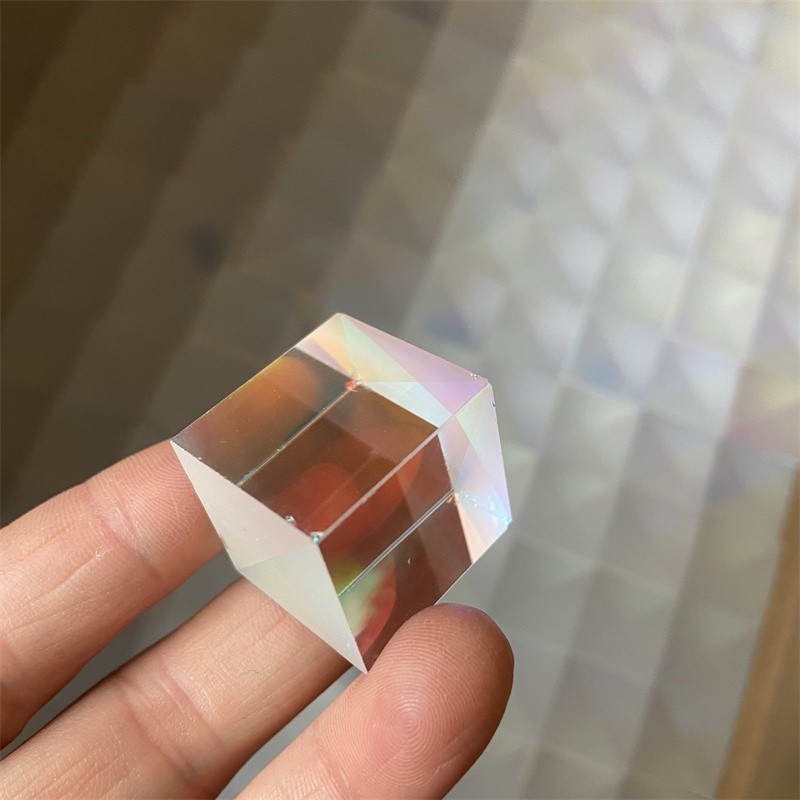 1000PCS 2.2×2.15/2.3/1.9cm Defective Dichroic X-Cube Prism RGB Combiner Splitter