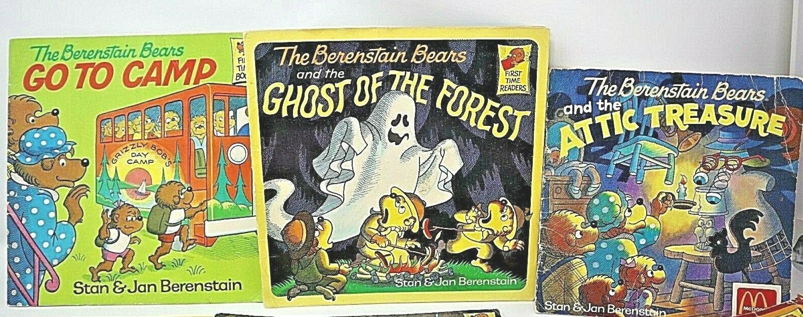 Nine Berenstain Bears Books Children’s Reading Tales Fun Education
