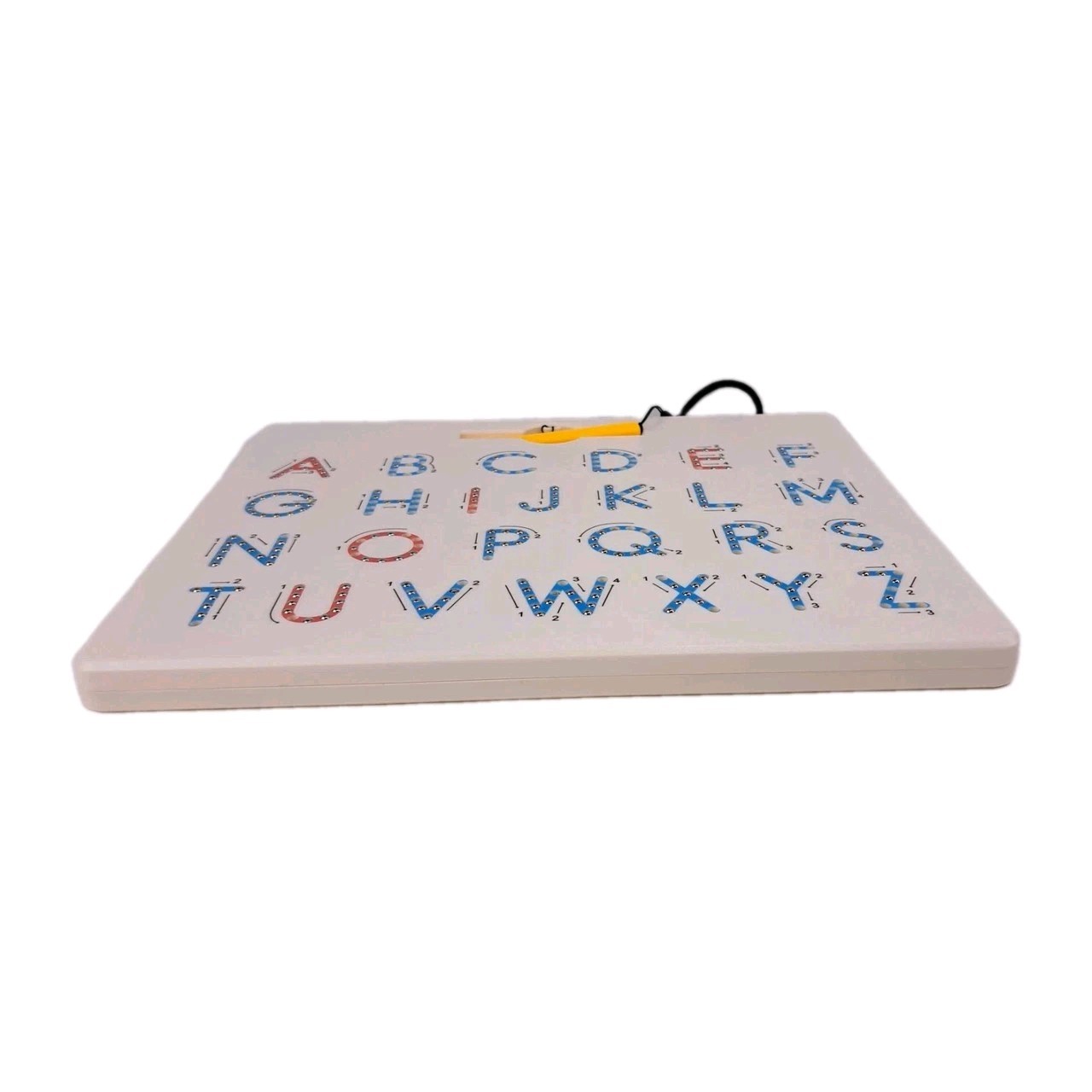 A To Z Magnatab Tablet And Magnetic Pen Lower And Upper Case Blue Red