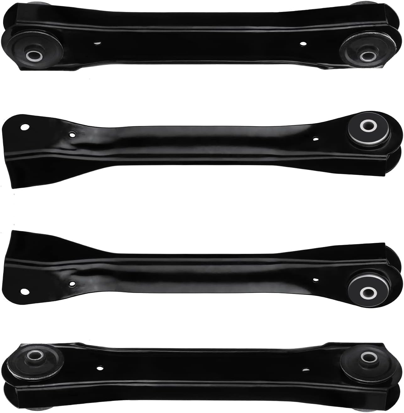 4PCS for 1997-2006 Jeep Wrangler TJ Front Upper & Lower Control Arms, Models