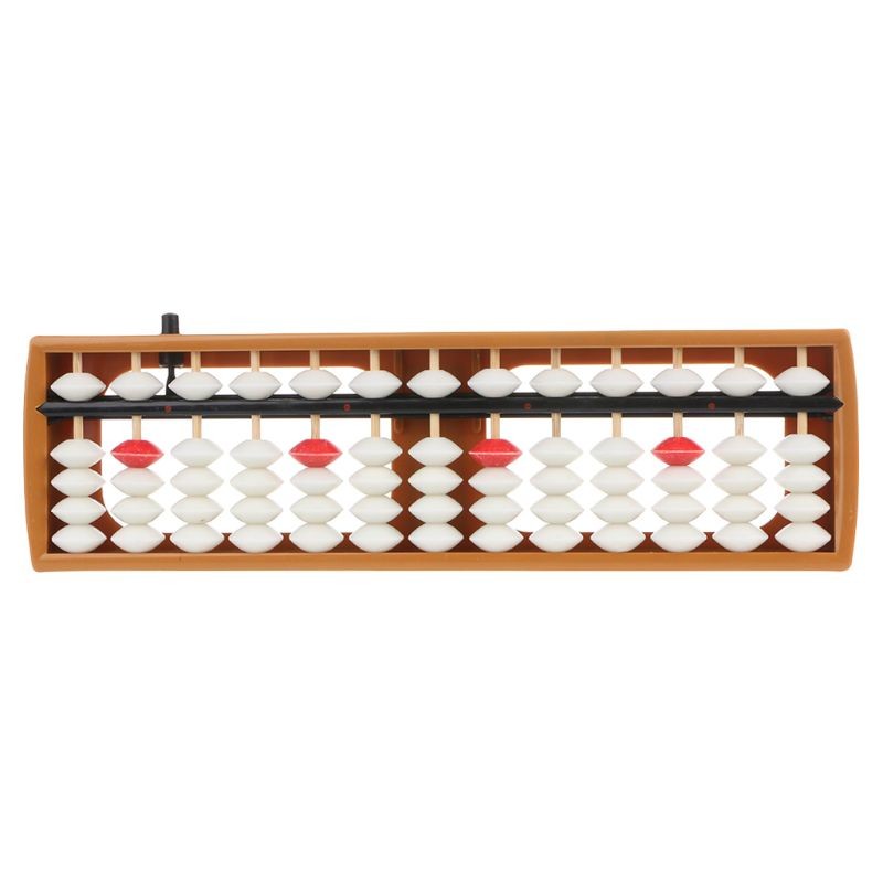 Portable Japanese 13 Digits Column Abacus Soroban Caculating School f