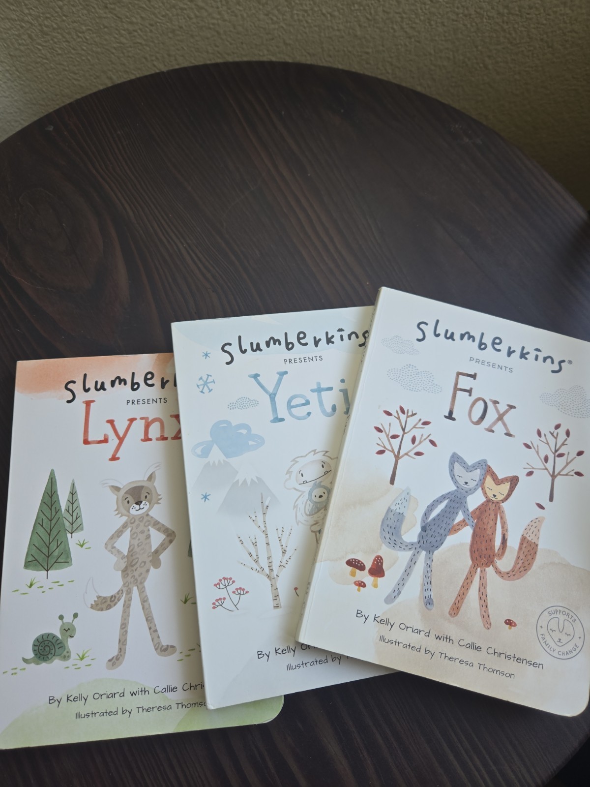 Slumberkins Board Book Lot Yeti Fox Dragon Set 8 Books Creativity Family Grief