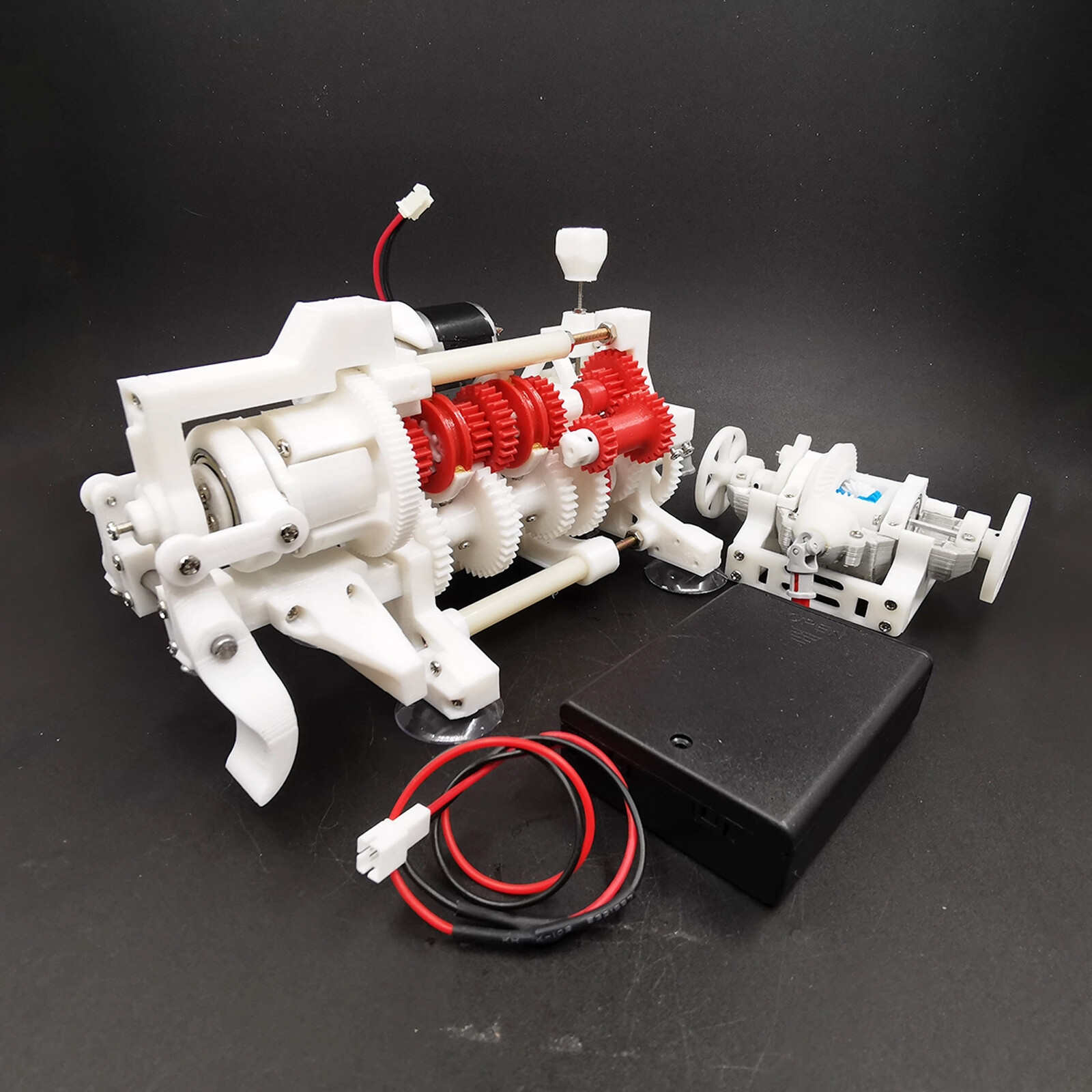 Finished 3D Printing 5MT Transmission Model Gearbox Model 5 Forward Gear+Clutch