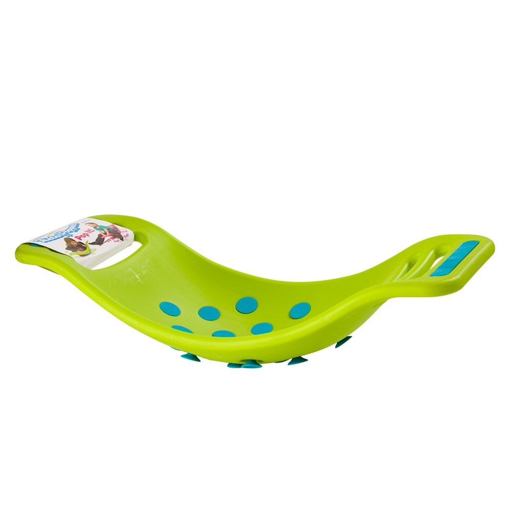Fat Brain Teeter Popper Kids Balance Toy / Rocking Seat – Green FA095-2