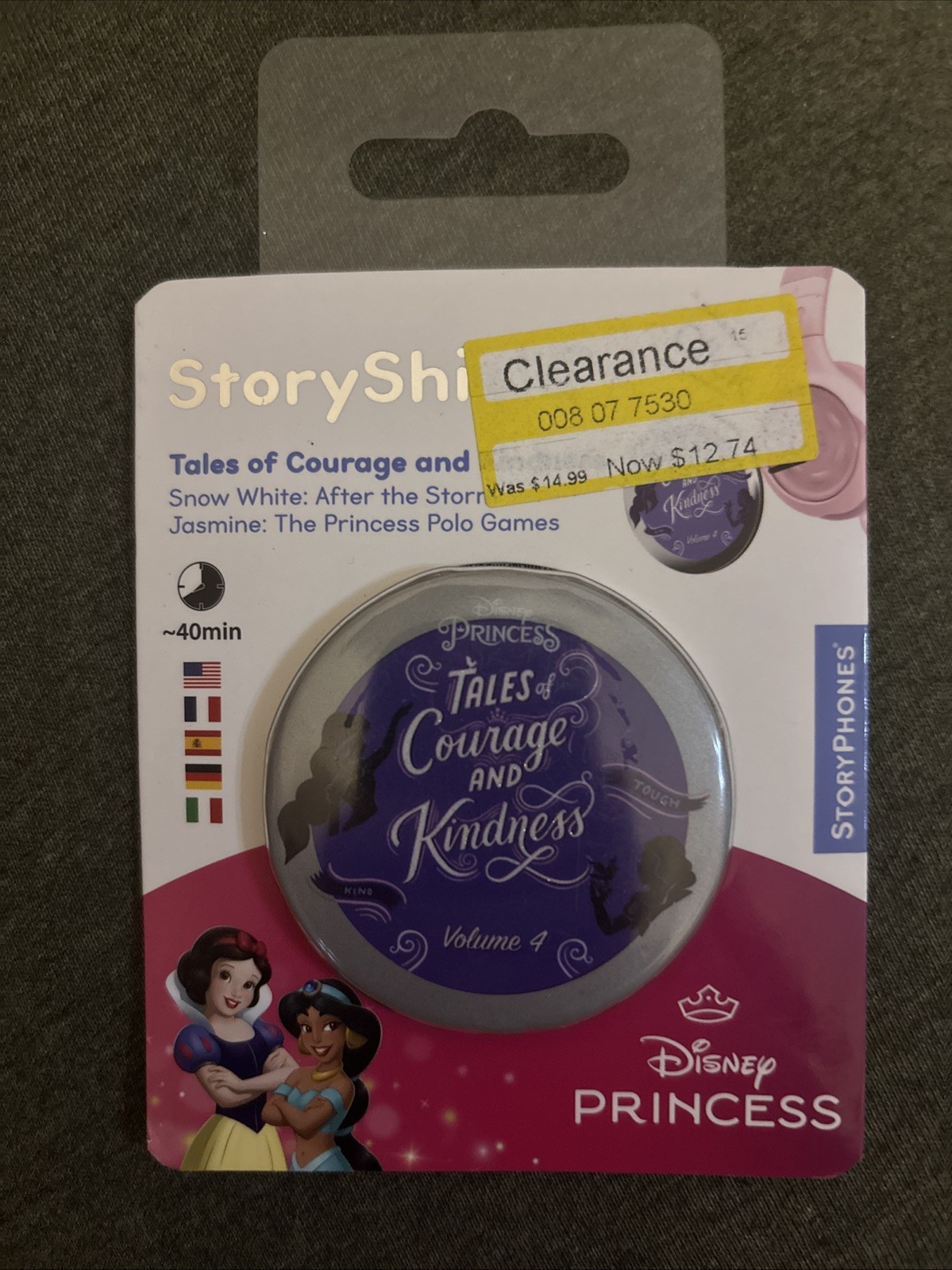 Disney Princess StoryShield StoryPhones Tales Of Courage And Kindness Volume 4