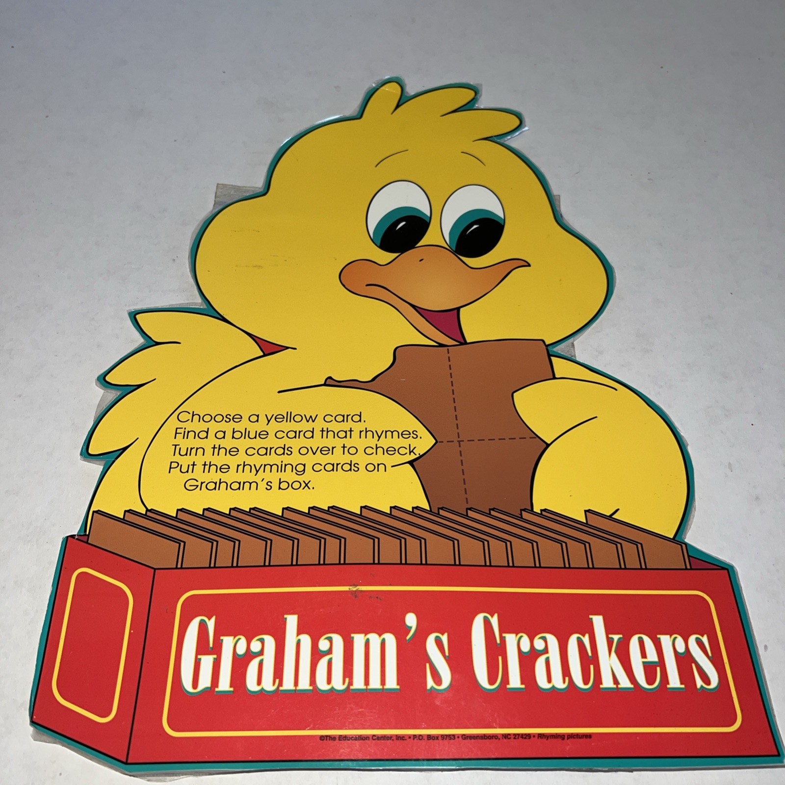 Graham’s Crackers Grades K-1 Game Rhyming Pictures