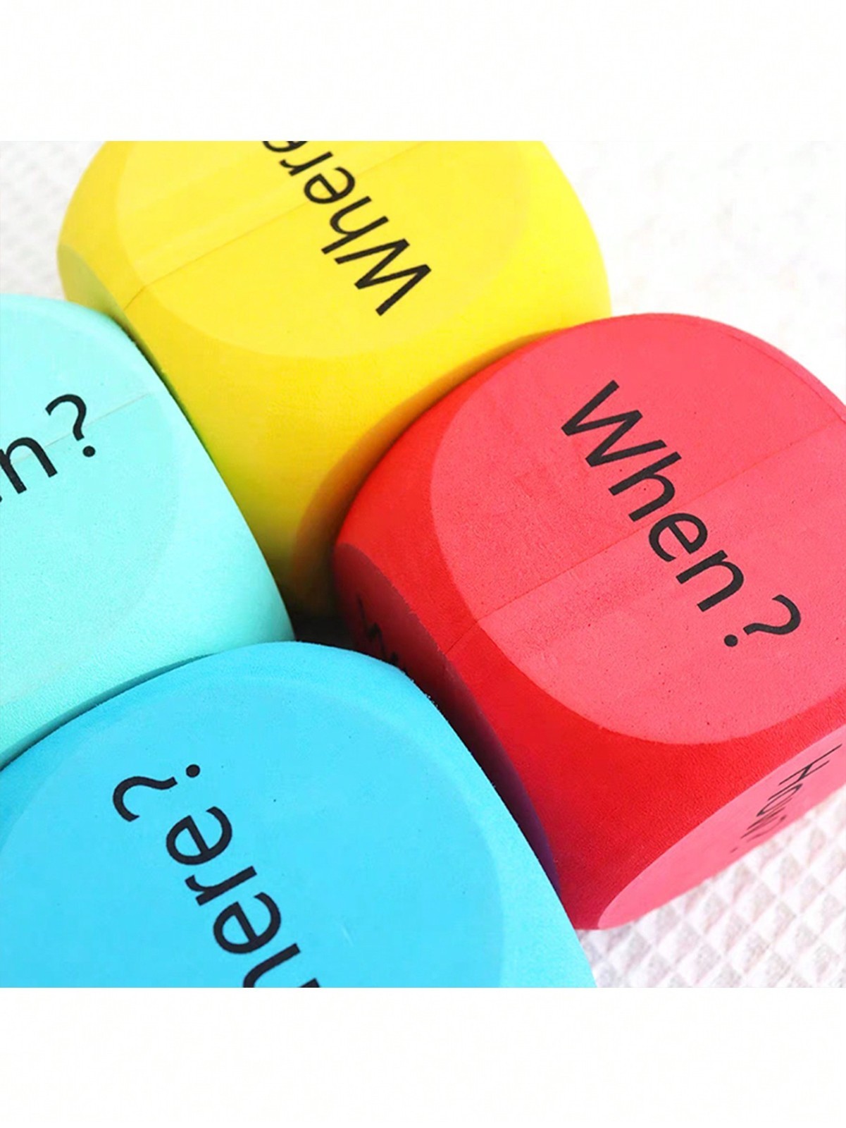 Question Word Dice, ESL Teaching Tool, Classroom Activity, Learning Aid, Kids Ga
