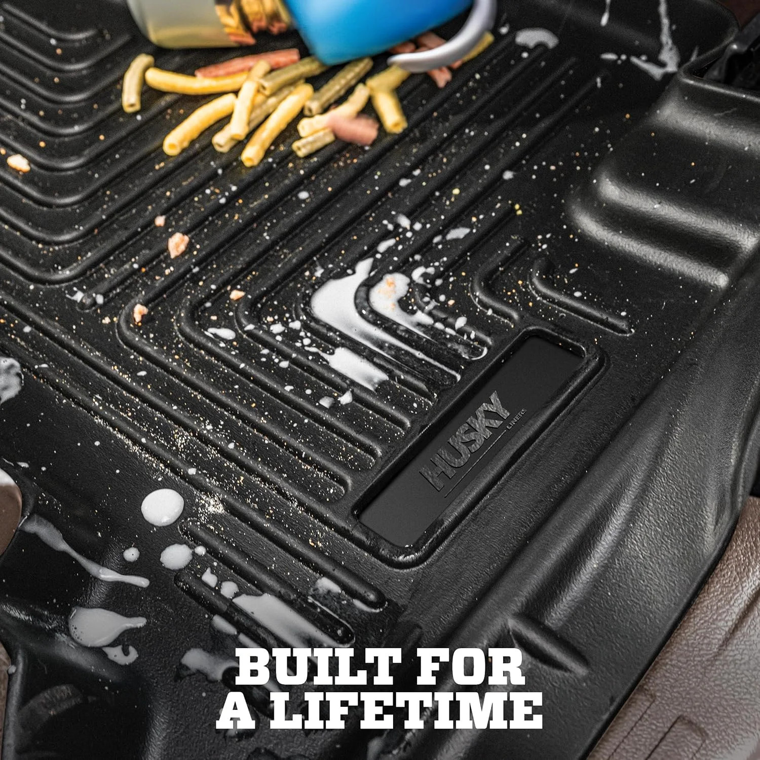 Husky Liners Weatherbeater Floor Mats | Fits 2015-2026 Ford F-150, 2022-2026 Lig
