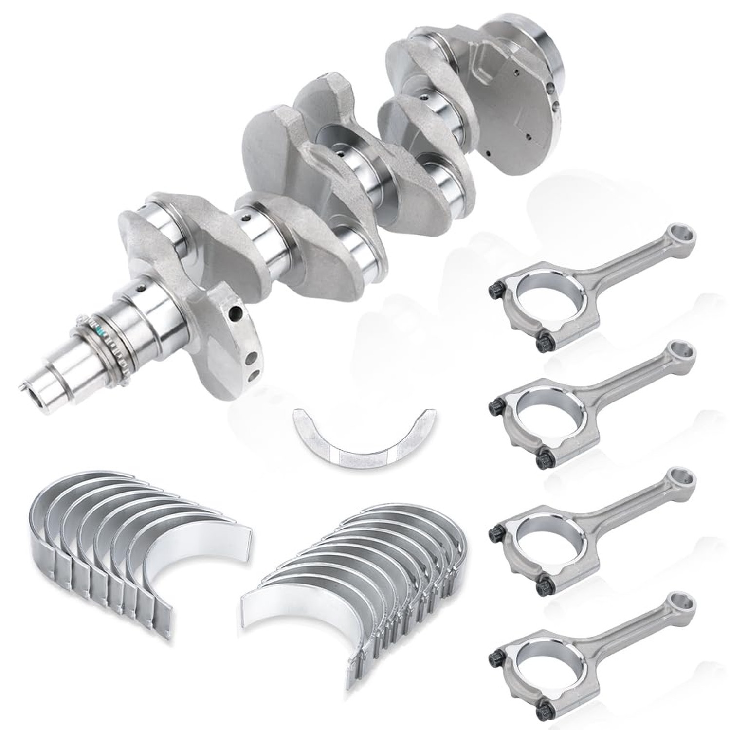 JDMON Engine Crankshaft Connecting Rod Bearing Kit Compatible with Hyundai El…