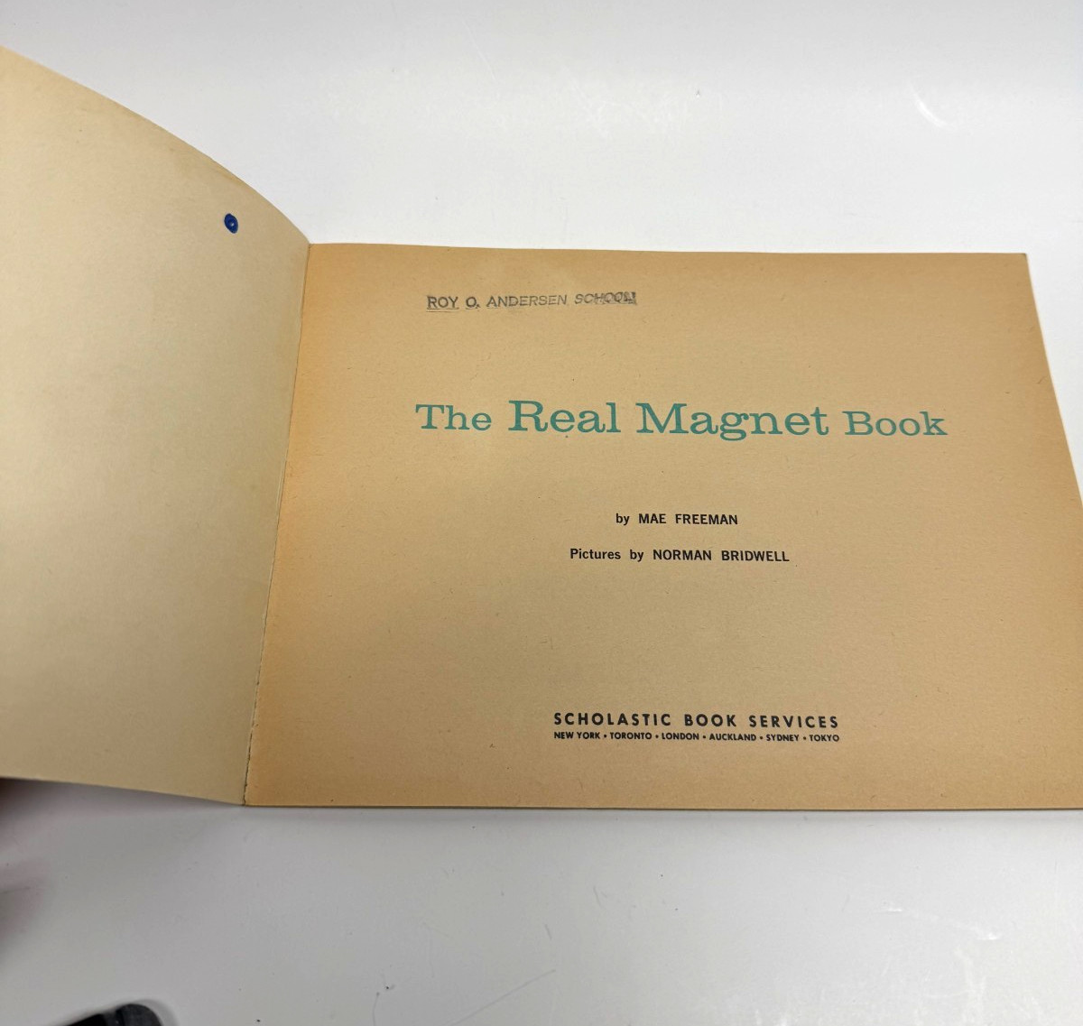 Vintage Secret Magnets by Herman and Nina Schneider With Magnet Book Manual