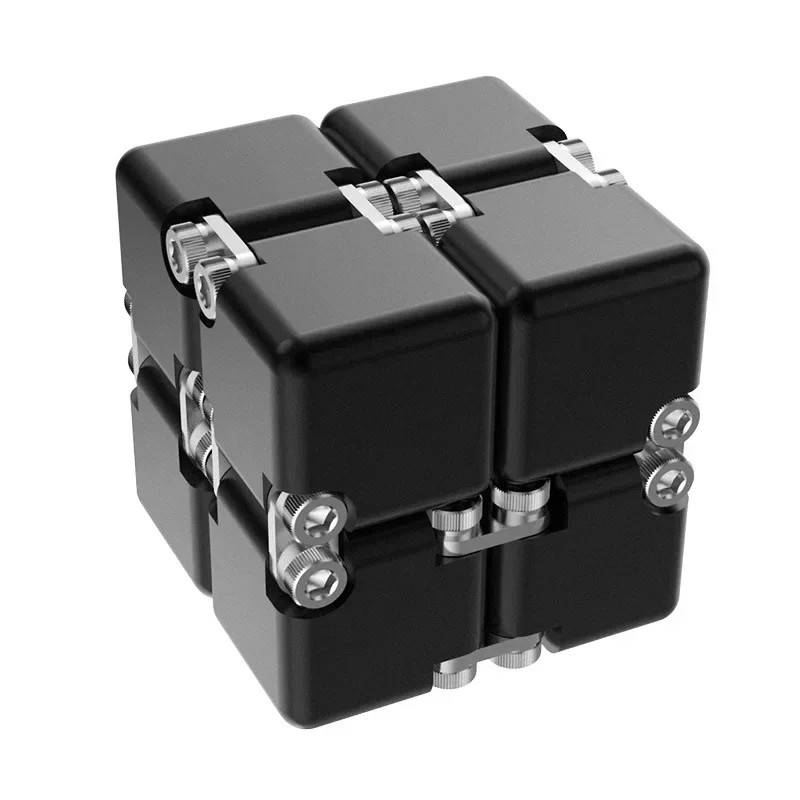 Fashion Metal Infinite Magic Cube New Unique Upgraded Disassembled Assembled