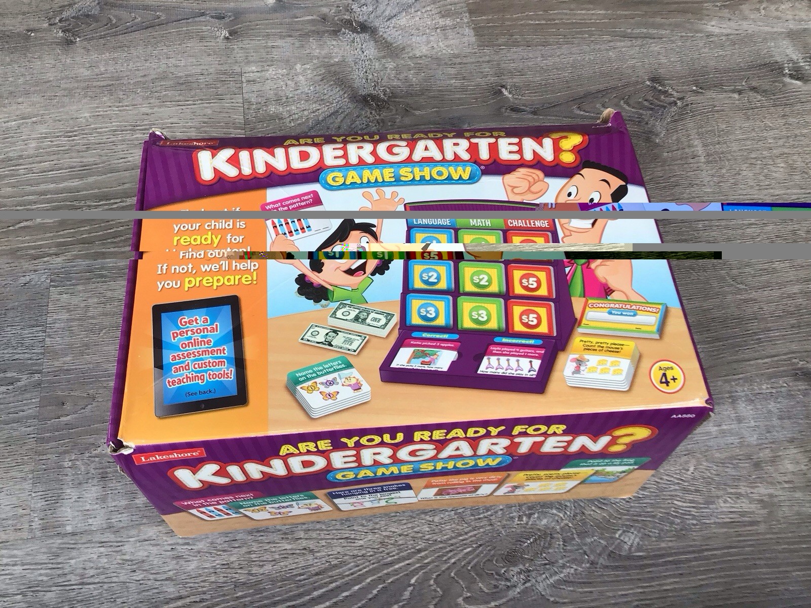 Lakeshore ARE YOU READY FOR KINDERGARTEN? Game Show Learning Toy #AA880