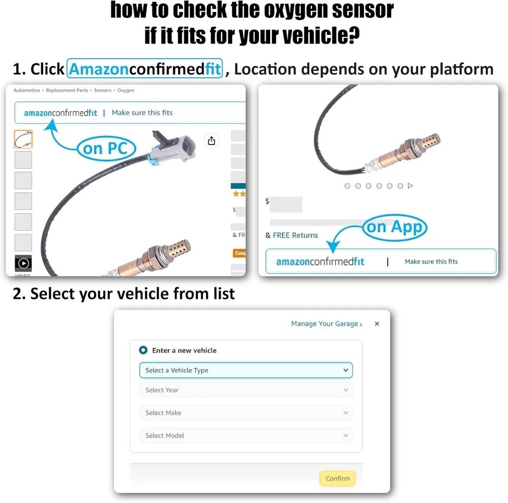 VW Jetta Golf Passat 234-5107 O2 Oxygen Sensor Air Fuel Ratio Upstream 250-25035