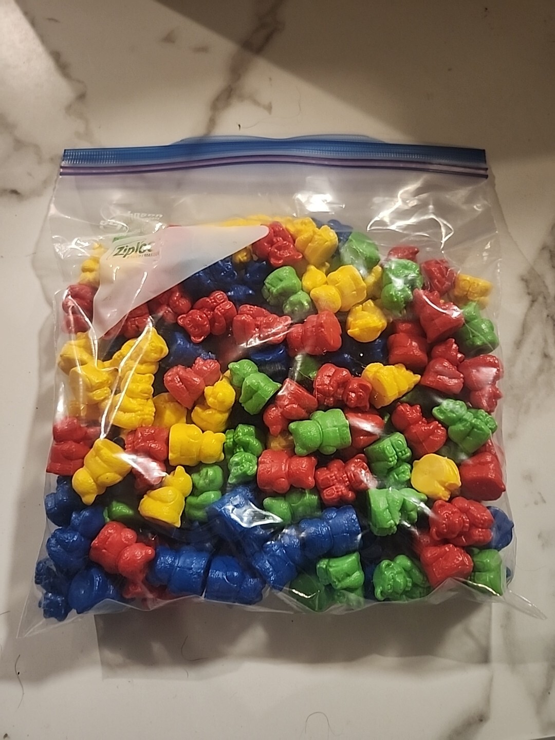 Learning Resources Bear Family Counters – Incomplete But Useable Set of 100